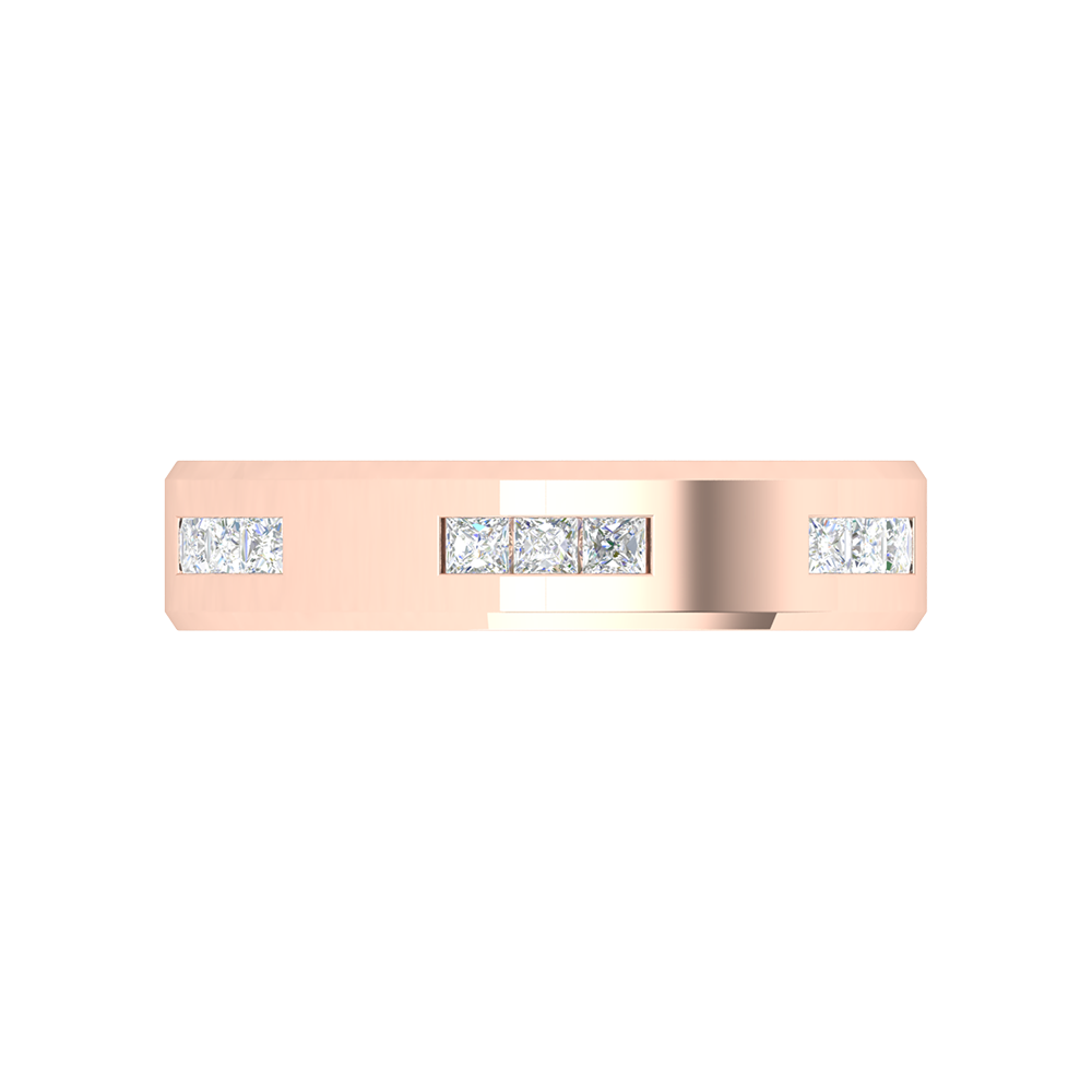 Belle Fleur Broad Band Ring In 925 Sterling Silver - Two