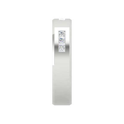 Belle Fleur Broad Band Ring - Seven