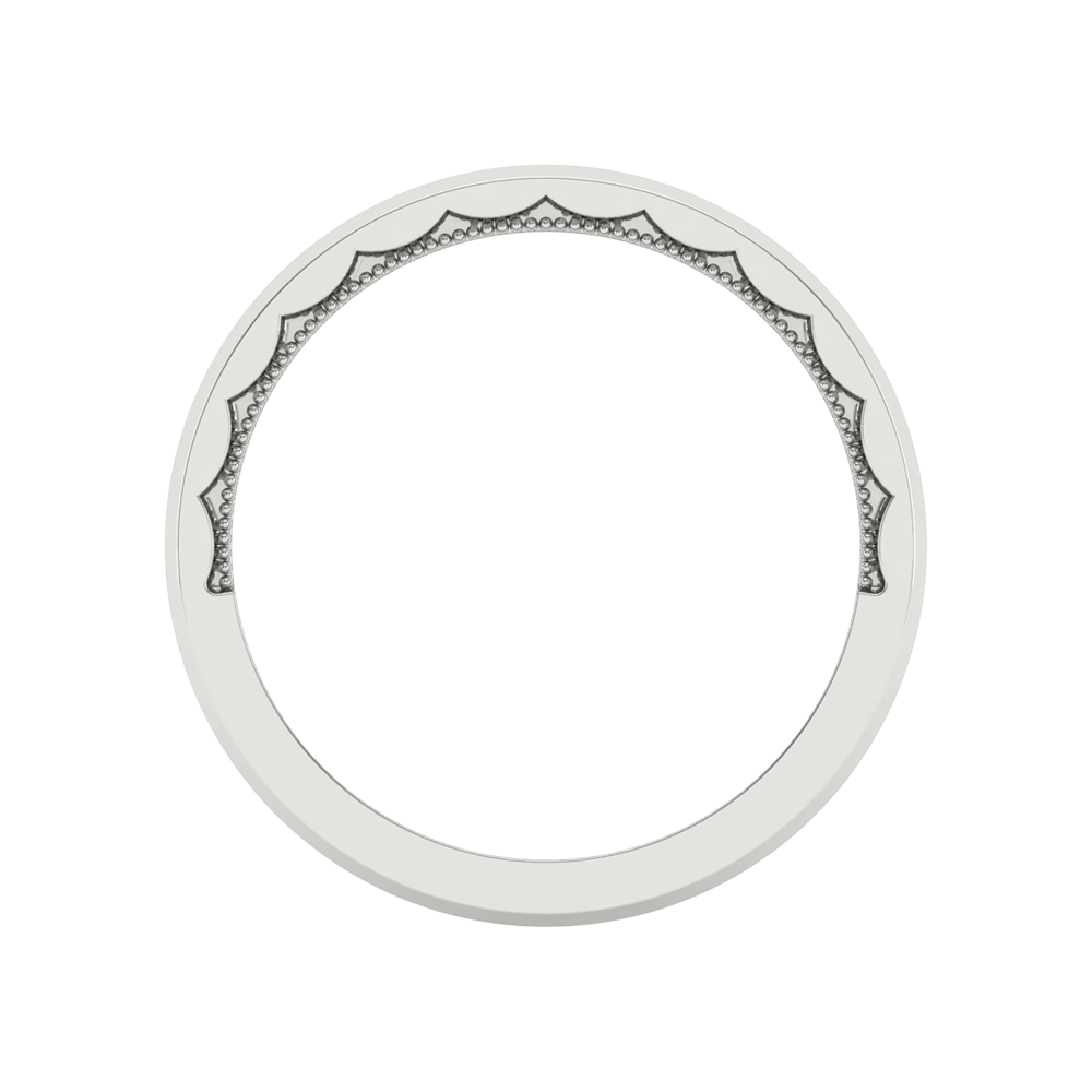 Belle Fleur Broad Band Ring - Eight
