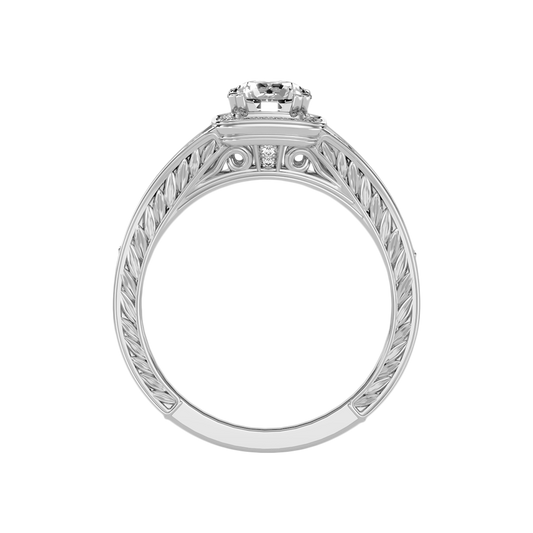Belle Halo Ring - One