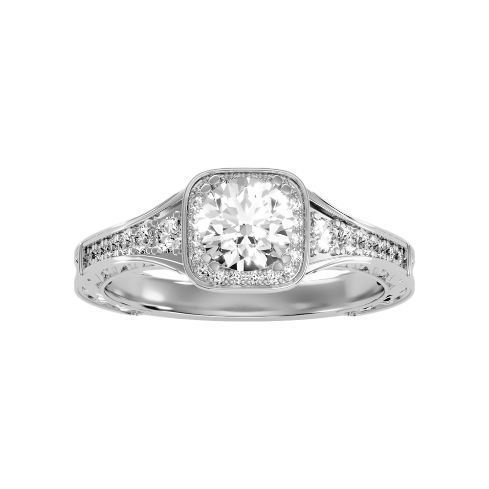 Belle Halo Ring - Two