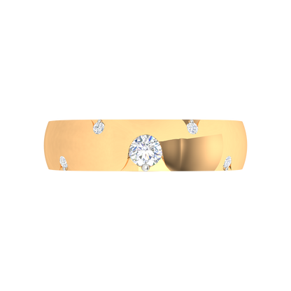 Belle Ring Broad Band Ring - Ten