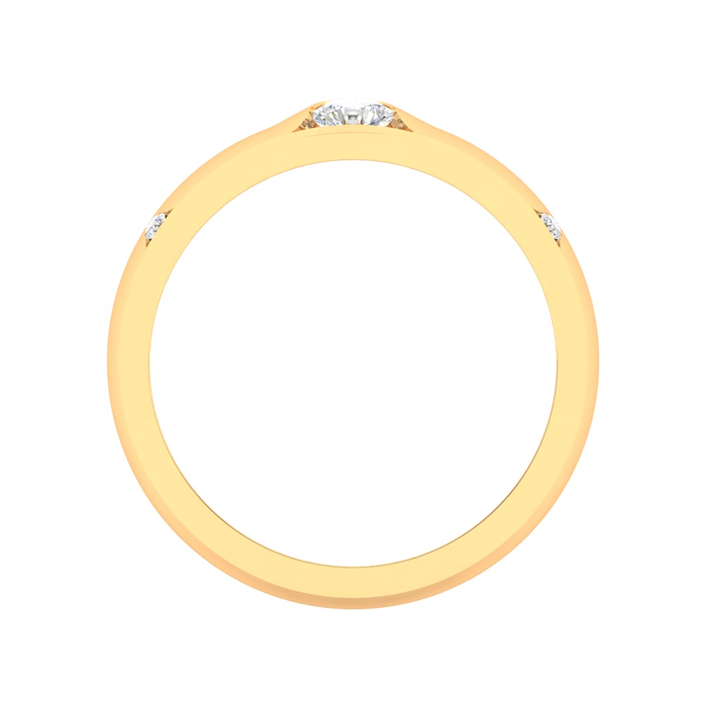 Belle Ring Broad Band Ring - Twelve