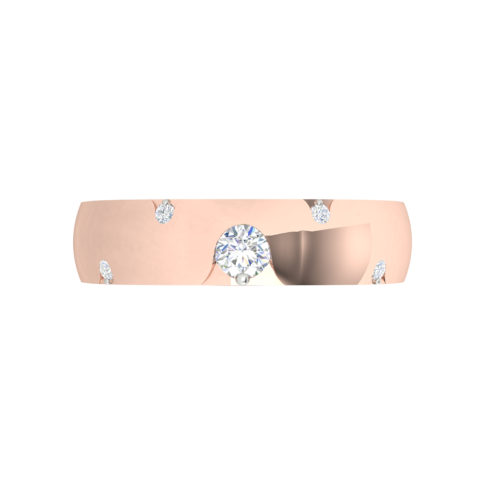 Belle Ring Broad Band Ring - Two