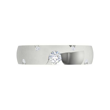 Belle Ring Broad Band Ring - Six