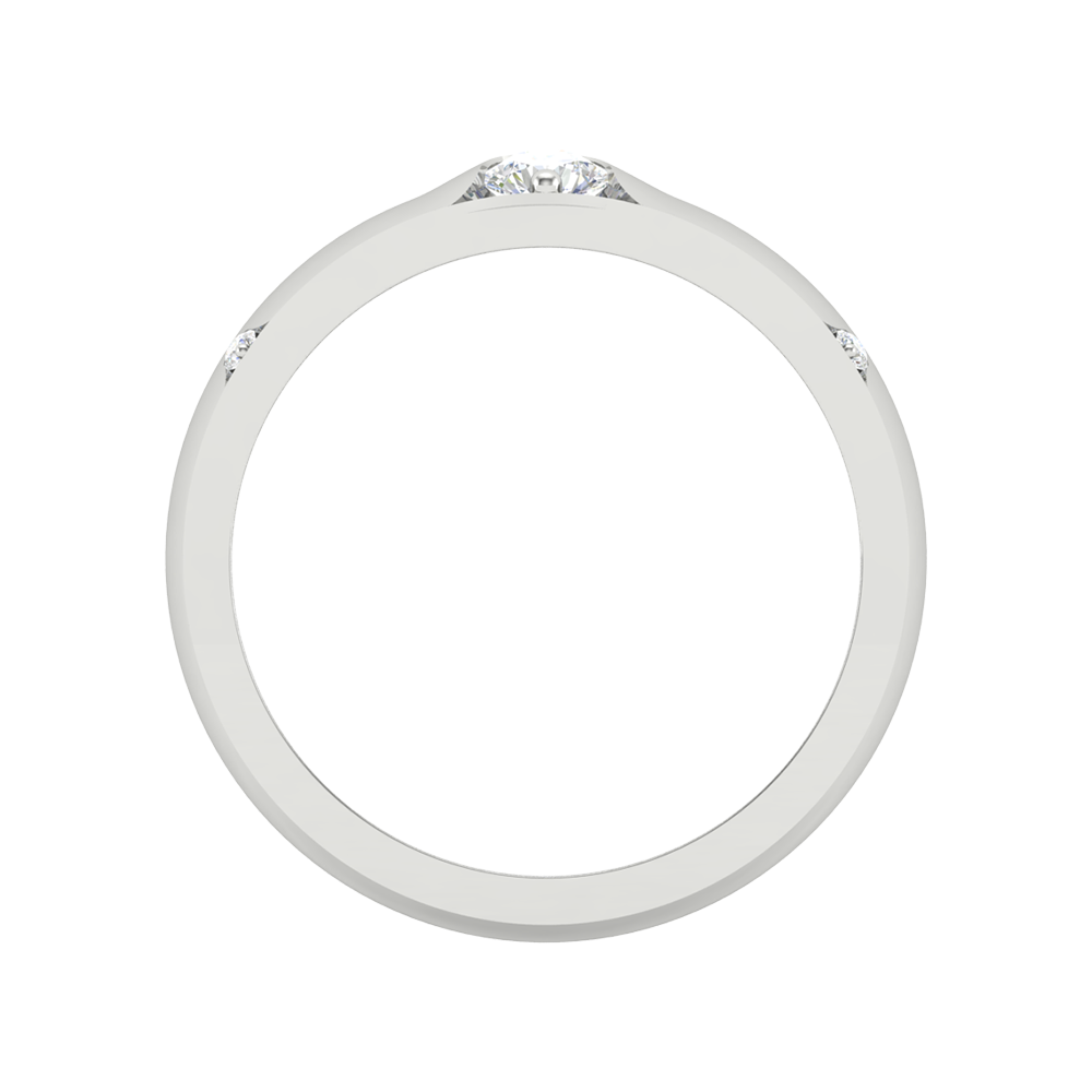 Belle Ring Broad Band Ring - Eight