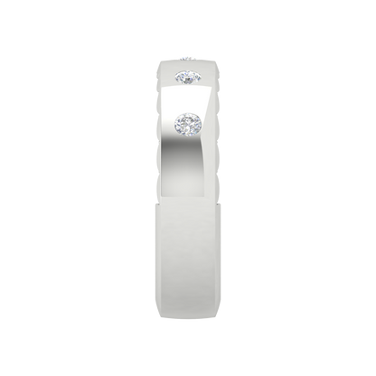 Belle Rose Broad Band Ring - Seven