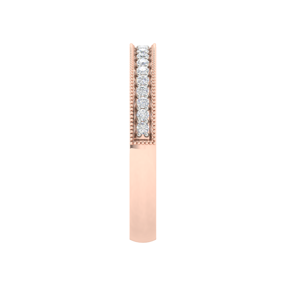Bel Leve Eternity Ring In 925 Sterling Silver - Three
