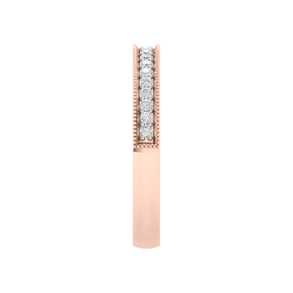 Bel Leve Eternity Ring In 925 Sterling Silver - Three