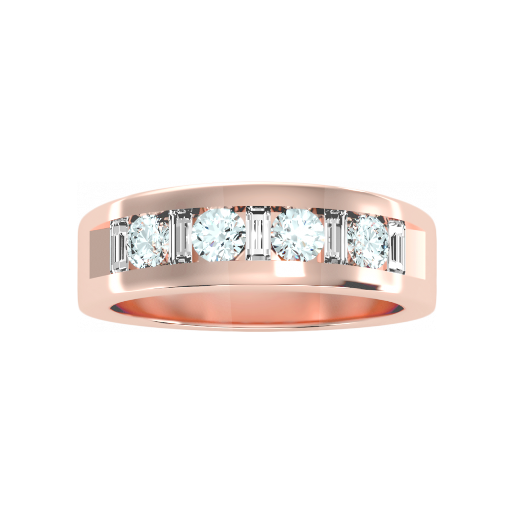 Besotted Dazzle Four Stone Band - Twelve