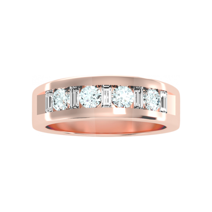 Besotted Dazzle Four Stone Band - Twelve
