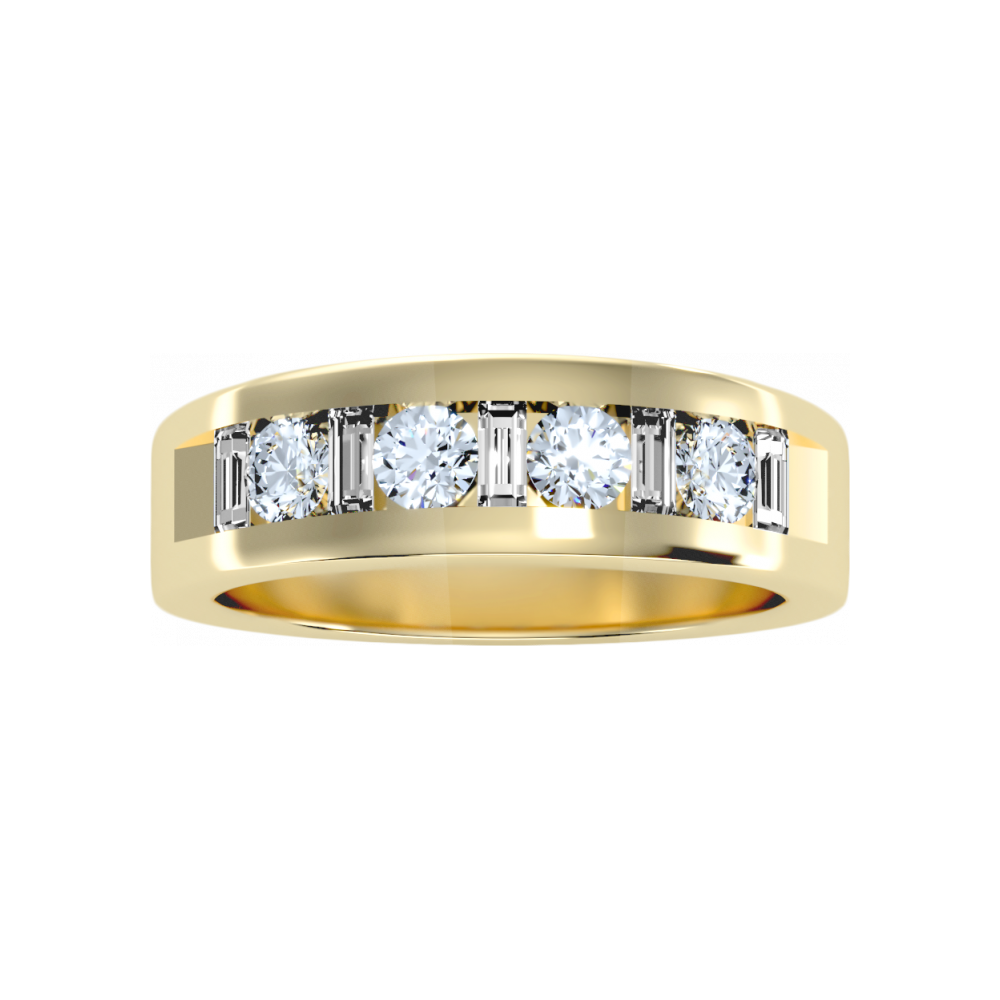 Besotted Dazzle Four Stone Band - Eight