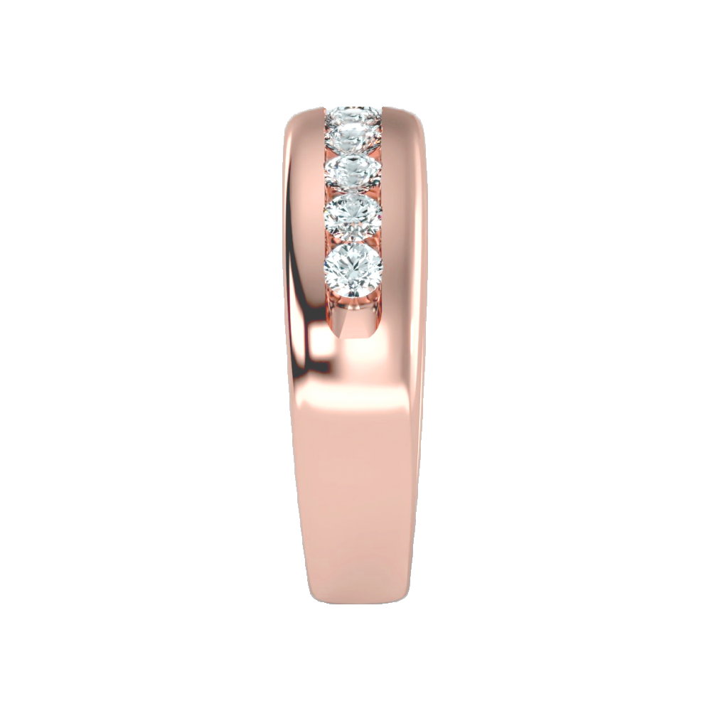 Bespoke Men's Band In 925 Sterling Silver - Eleven
