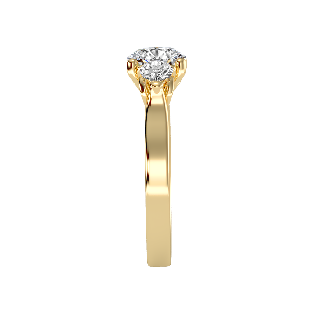 Rumie Tri Stone Ring - Eleven