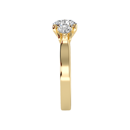 Rumie Tri Stone Ring - Eleven