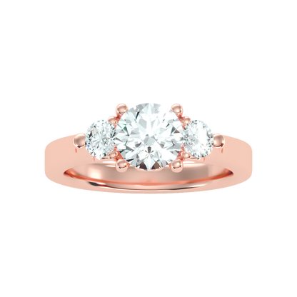 Rumie Tri Stone Ring - Two