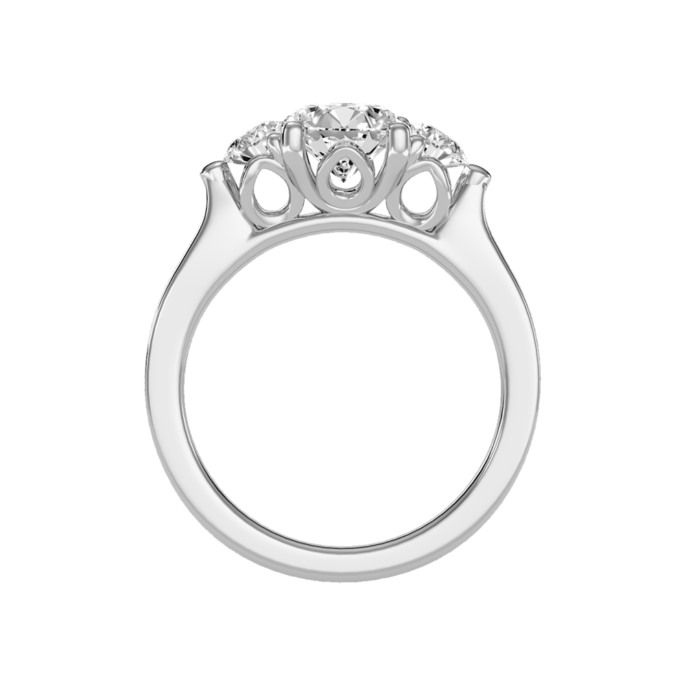 Rumie Tri Stone Ring - Eight
