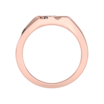 Blazing Men's Band In 925 Sterling Silver - Eight