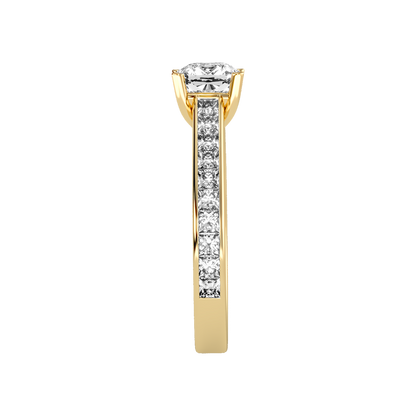 Blazing Solitaire Ring - Seven