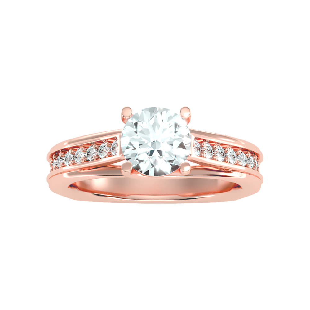 Blessing Solitaire Ring In 925 Sterling Silver - Eleven