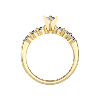Blessing Solitaire Ring - Two