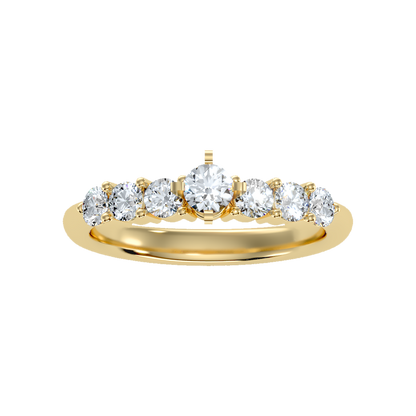 Blessing Solitaire Ring - Three