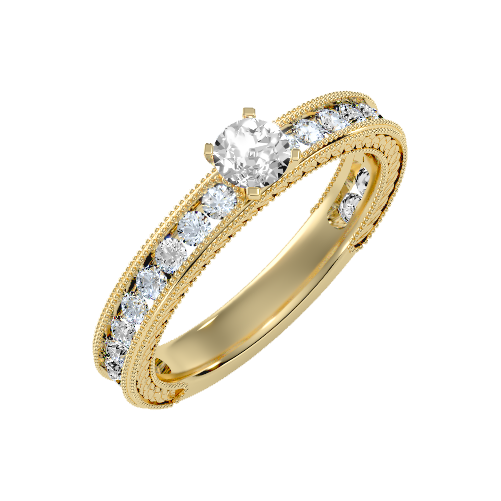 Blissful Solitaire Ring - One