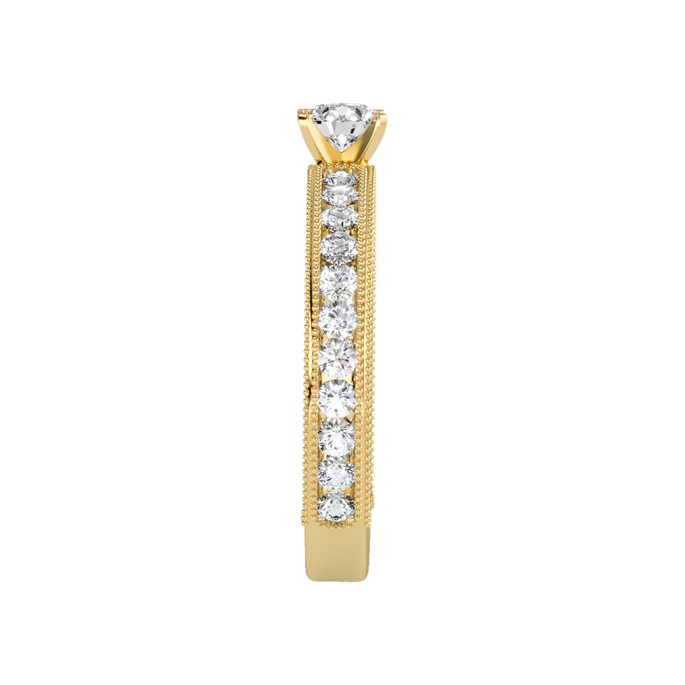 Blissful Solitaire Ring - Four