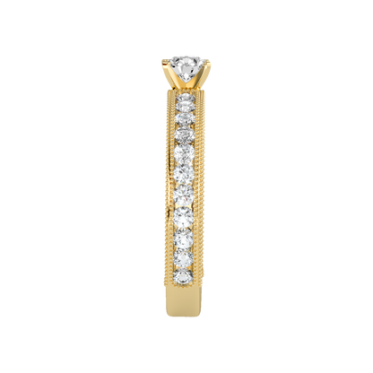 Blissful Solitaire Ring - Four