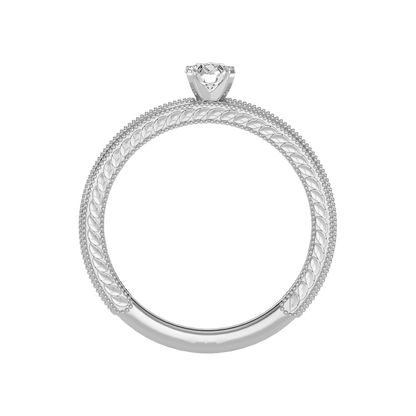 Blissful Solitaire Ring - Eight