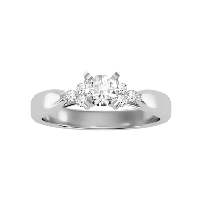 Blooming Solitaire Ring - Two
