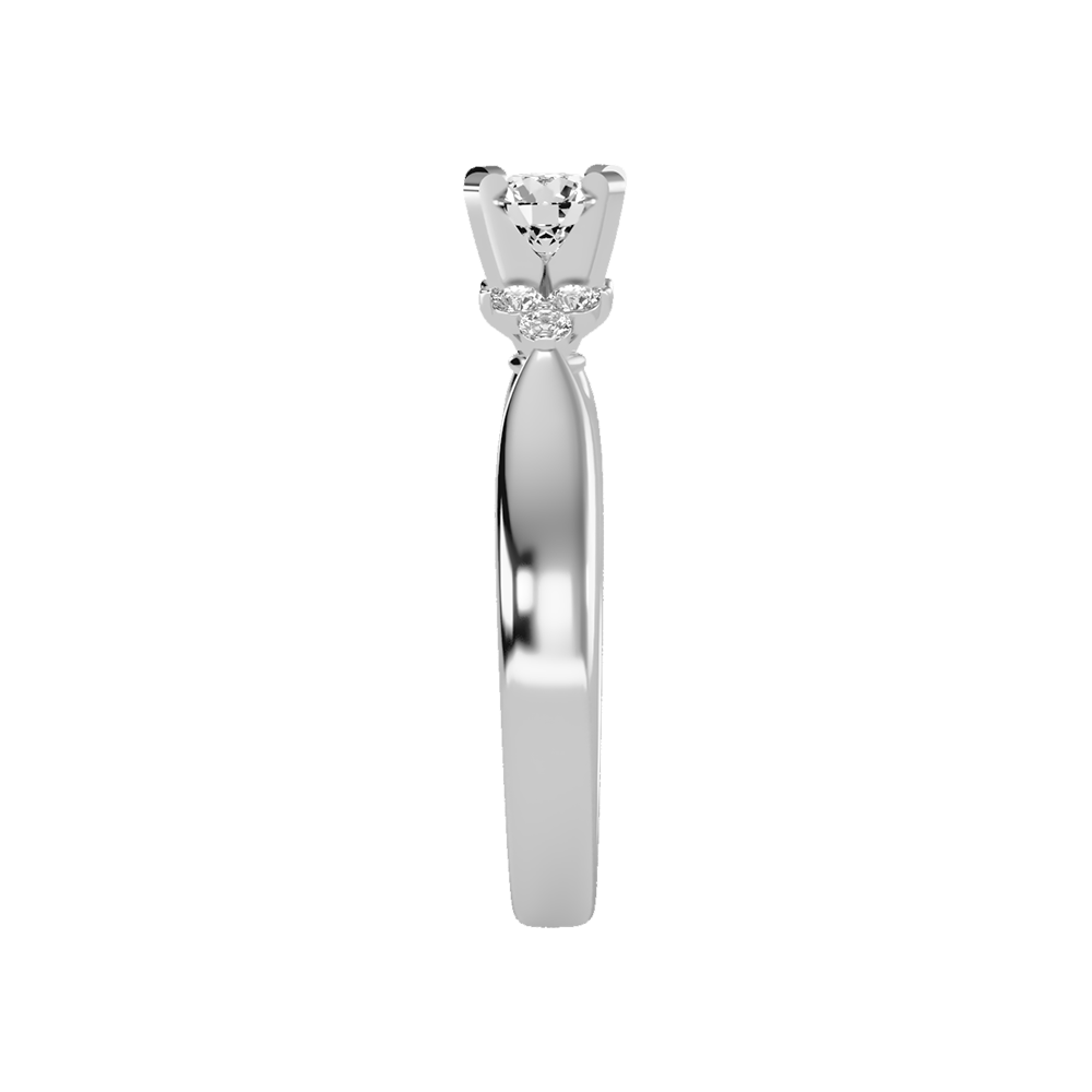 Blooming Solitaire Ring - Four