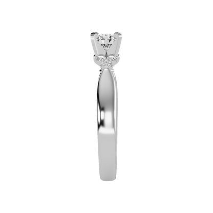 Blooming Solitaire Ring - Four