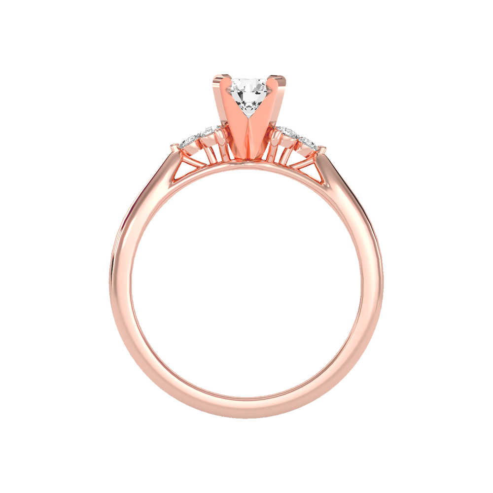 Blooming Solitaire Ring - Seven