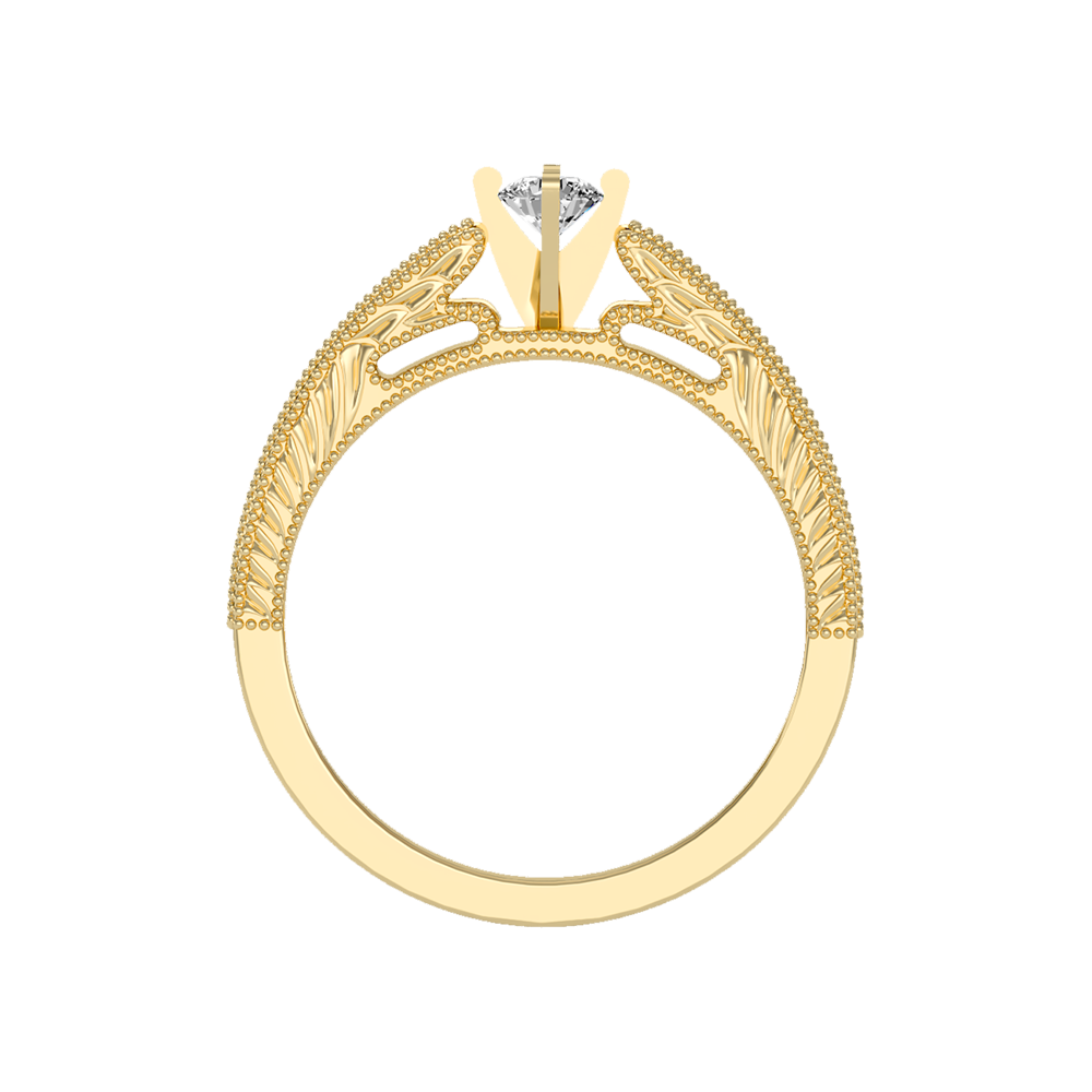 Bloom Solitaire Ring - Twelve