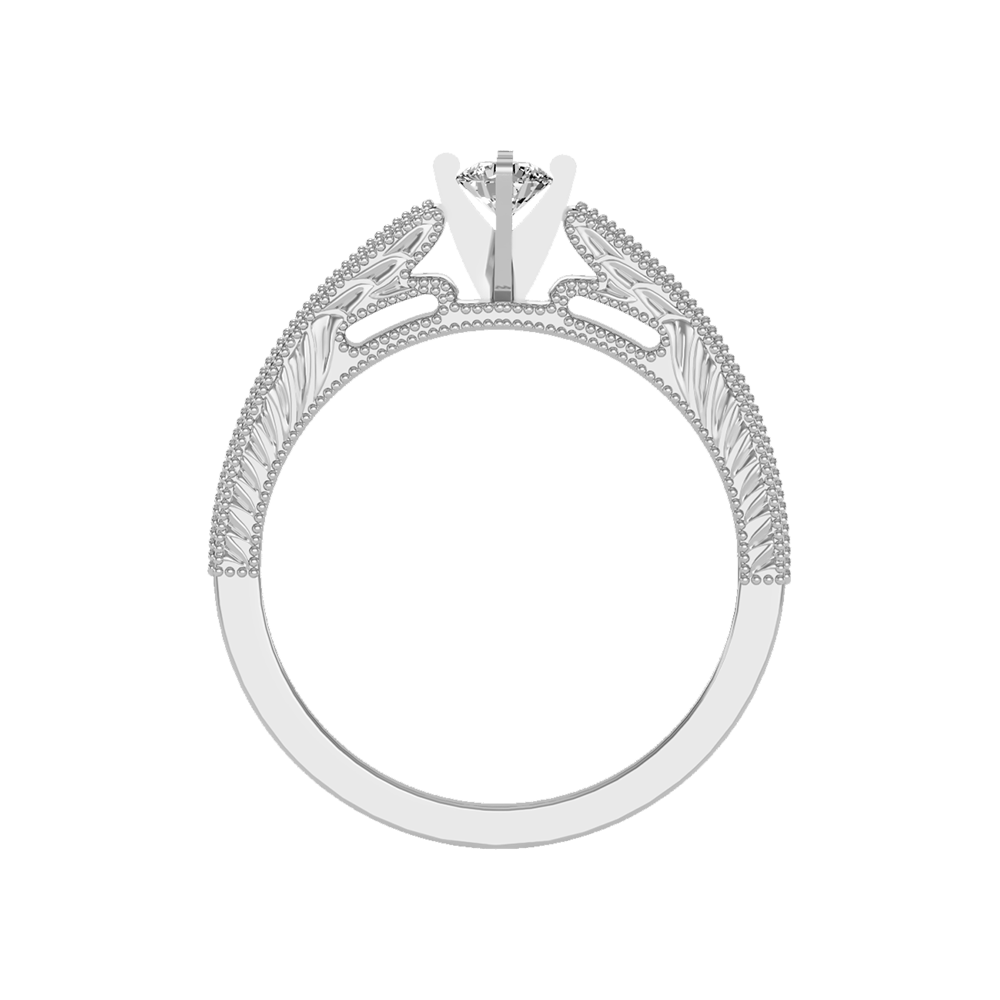 Bloom Solitaire Ring - Three