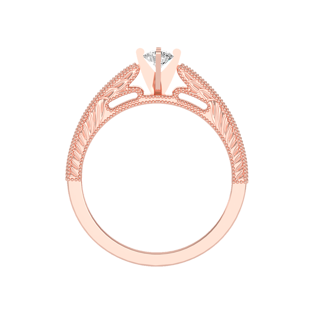 Bloom Solitaire Ring - Seven