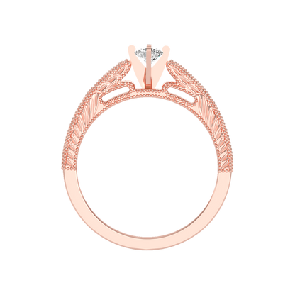 Bloom Solitaire Ring - Seven