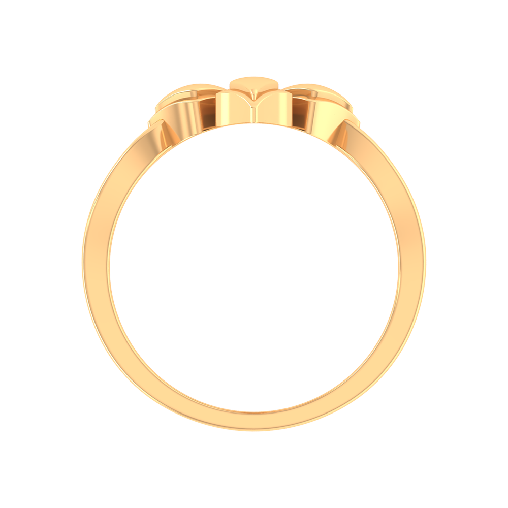 Blossom Loop Single Stone Ring - Twelve