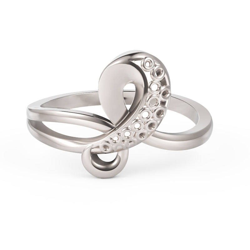 Octopus Tentacle Ring - Three