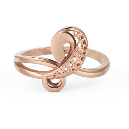 Octopus Tentacle Ring - Four