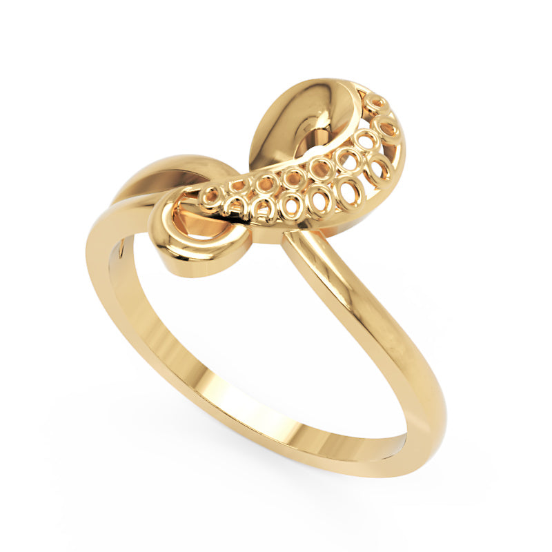 Octopus Tentacle Ring - Six