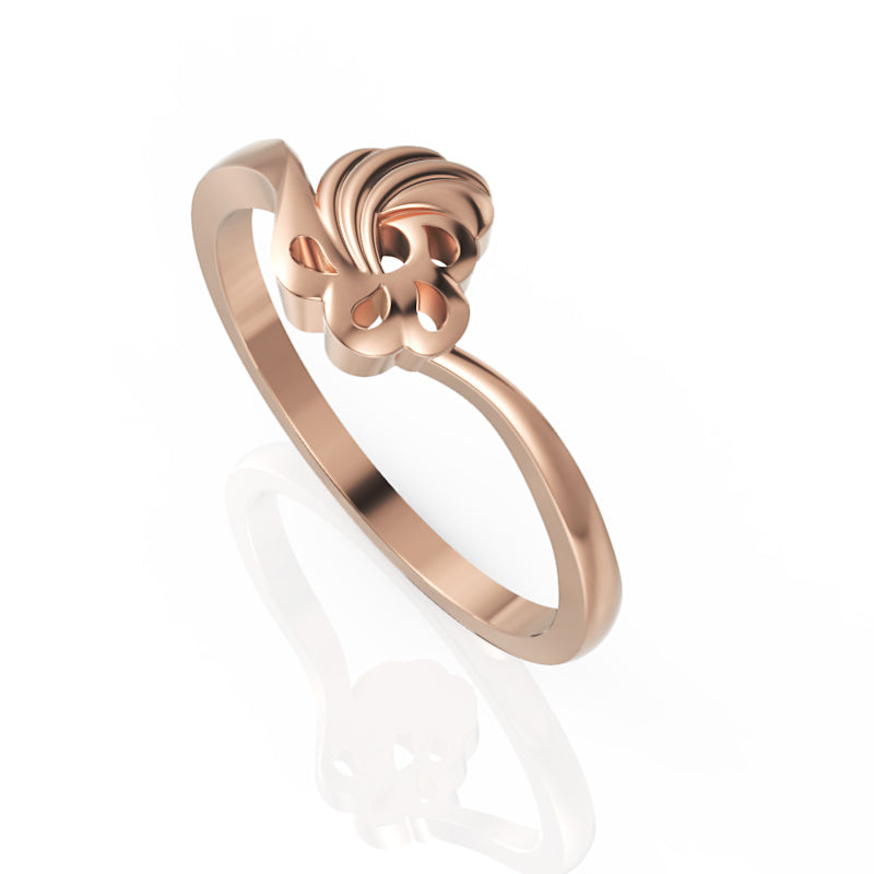 Classic Love Knot Ring For Working Women - Four