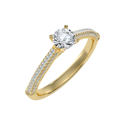 Bombon Solitaire Ring - Ten