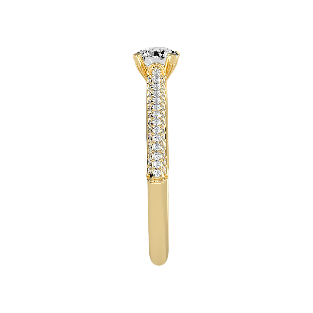 Bombon Solitaire Ring - Twelve