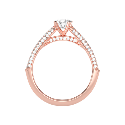 Bombon Solitaire Ring In 925 Sterling Silver - Seven