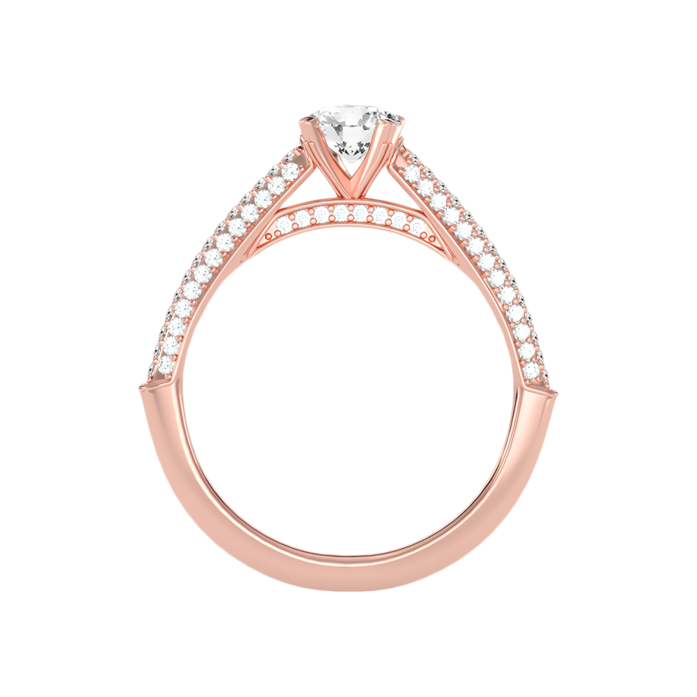 Bombon Solitaire Ring - Seven