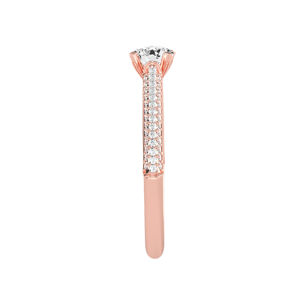 Bombon Solitaire Ring - Nine