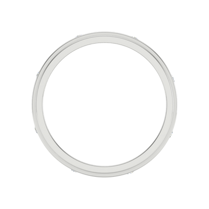 Bonic And Bold Broad Band Ring - Five