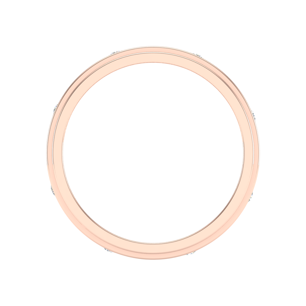 Bonic And Bold Broad Band Ring - Seven